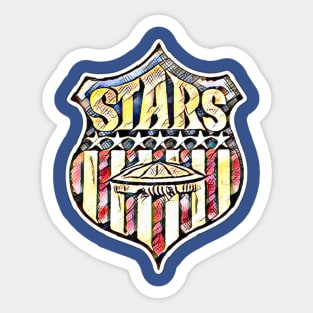 Houston Stars Soccer Sticker